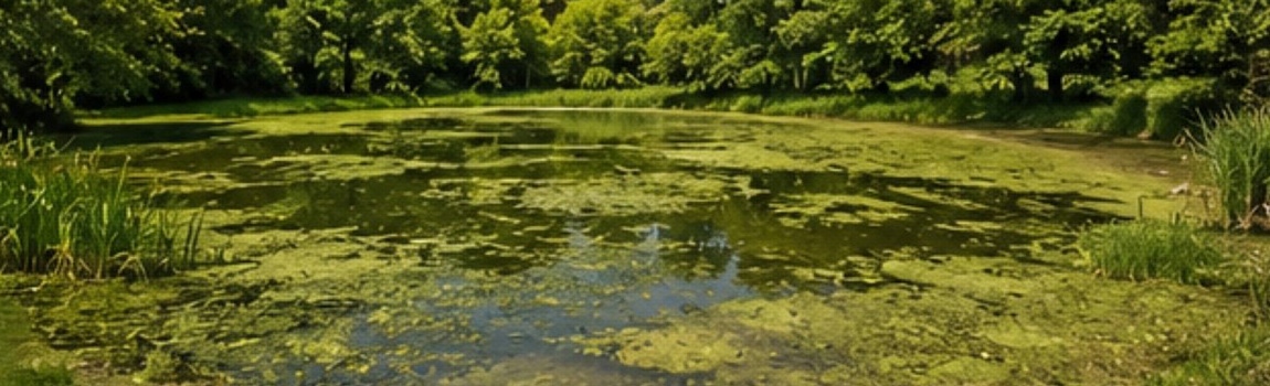 Aquatic Weed & Algae Control - Before