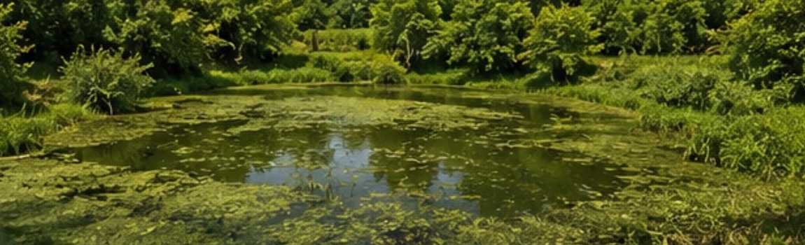 Aquatic Weed & Algae Control - Before