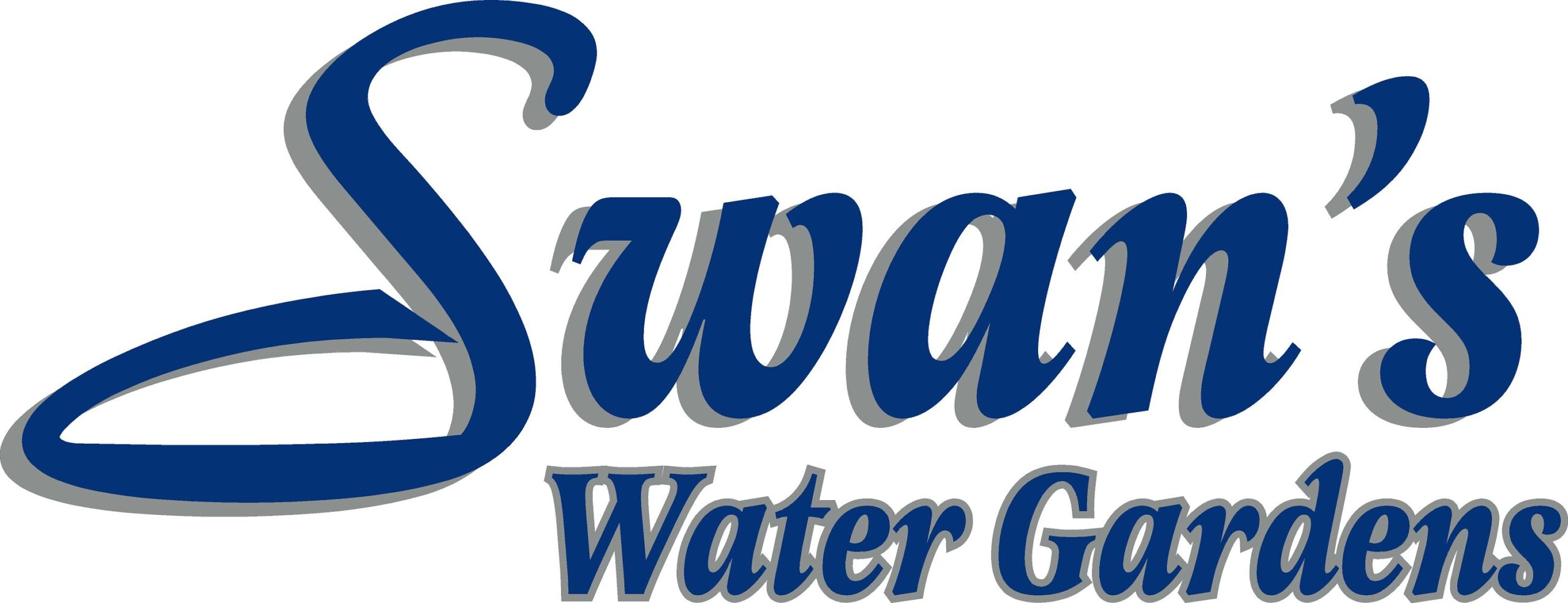 Swan Water Gardens logo final 2024 Water Wizard Aquatic Solutions Logo - White Background
