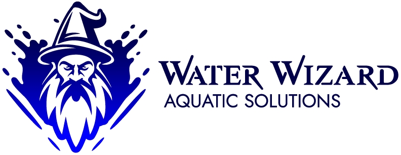 Water Wizard Aquatic Solutions Logo - White Background