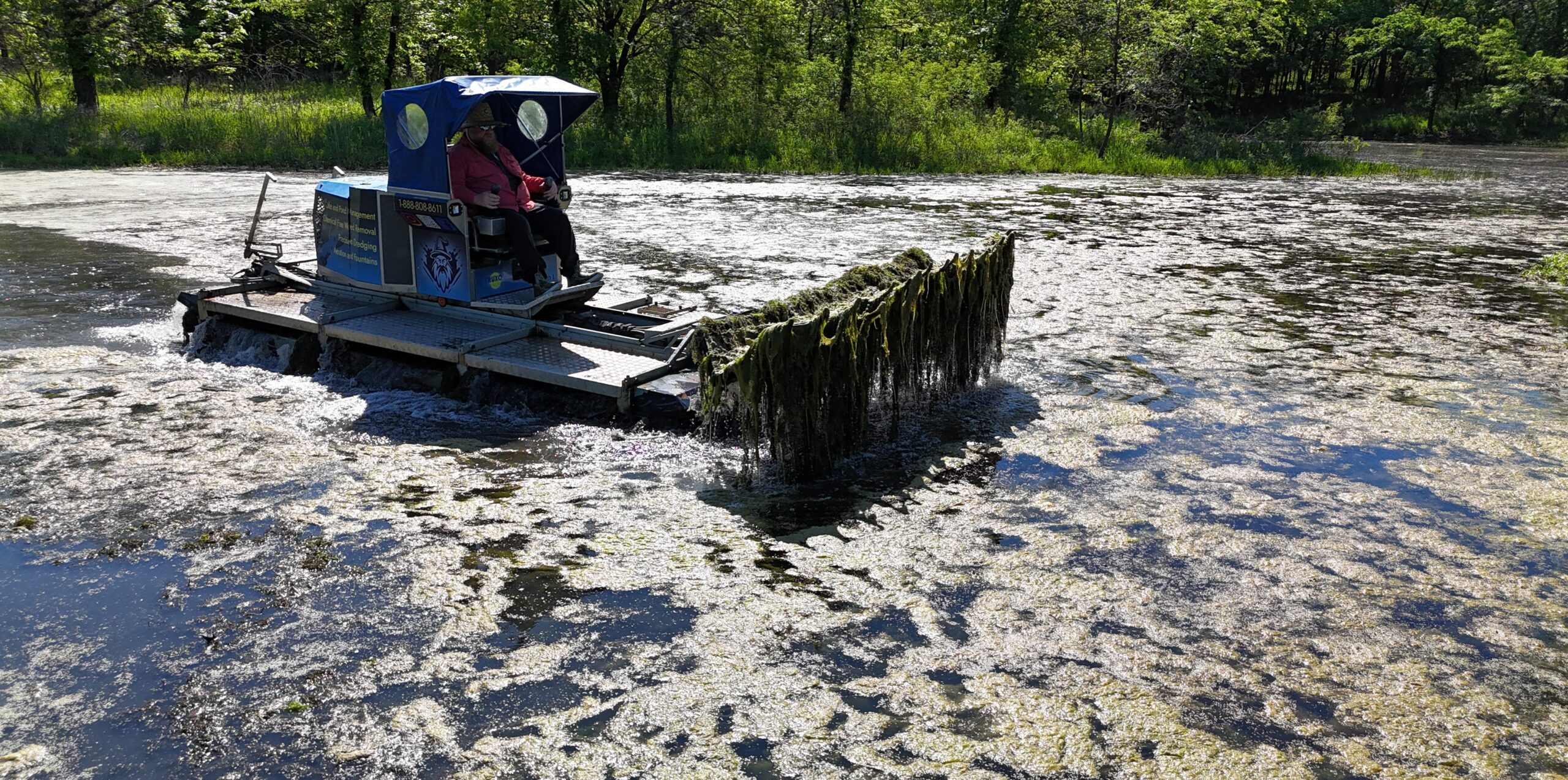 Cutting Collecting - Water Wizard Aquatic Solutions